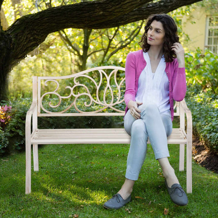 Banc de jardin de style antique