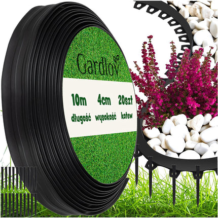 Gartenbegrenzung 4cm - 10m Gardlov 24561
