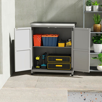 Gartenschrank für draußen – Wetterfester Geräteschuppen
