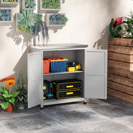Gartenschrank für draußen – Wetterfester Geräteschuppen