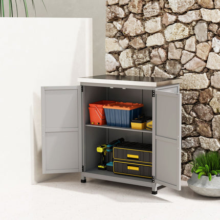 Gartenschrank für draußen – Wetterfester Geräteschuppen