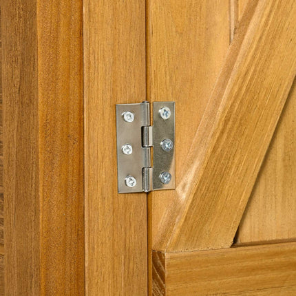 Gartenschrank, Fichte, Bitumendach, 140x75x157 cm