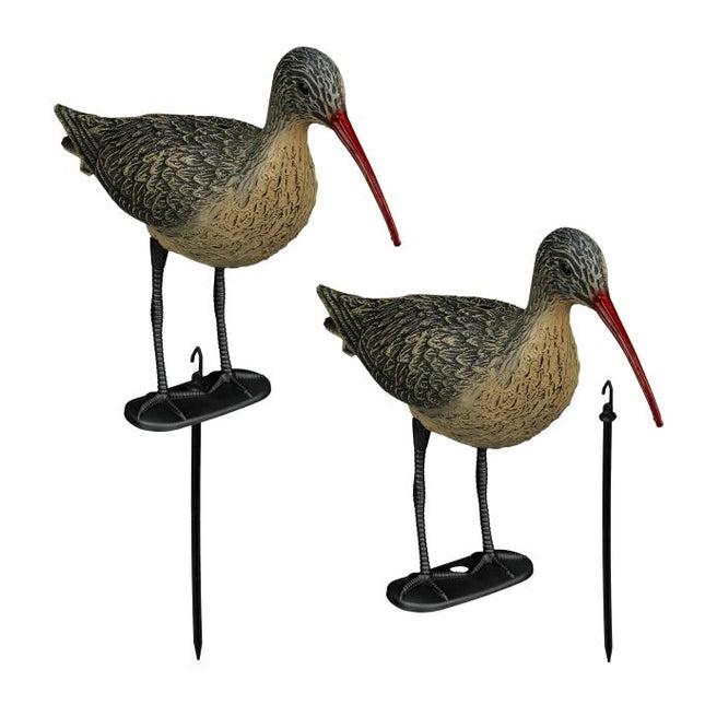Gartenfigur Vogel 2er Set