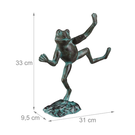 Garden figure frog