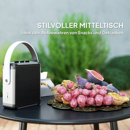 Outdoor Poly Rattan Lounge Set, wetterfeste Sitzgelegenheit für 6 Personen