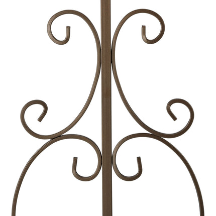 Garden gate in bronze, 3 parts