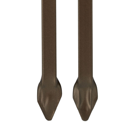Garden gate in bronze, 3 parts