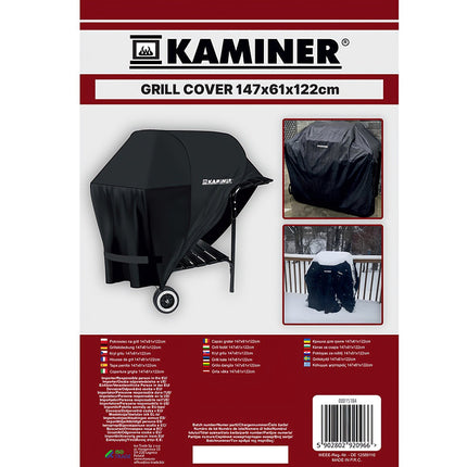Gartengrillabdeckung 147x61x122cm 
