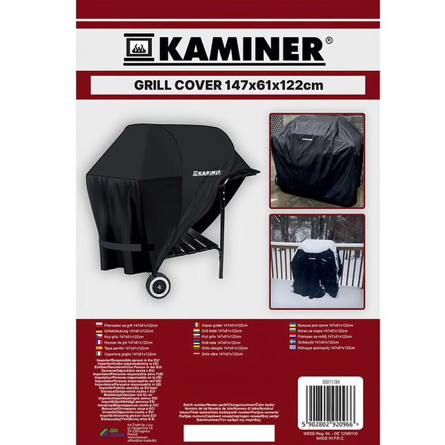 Gartengrillabdeckung 147x61x122cm 