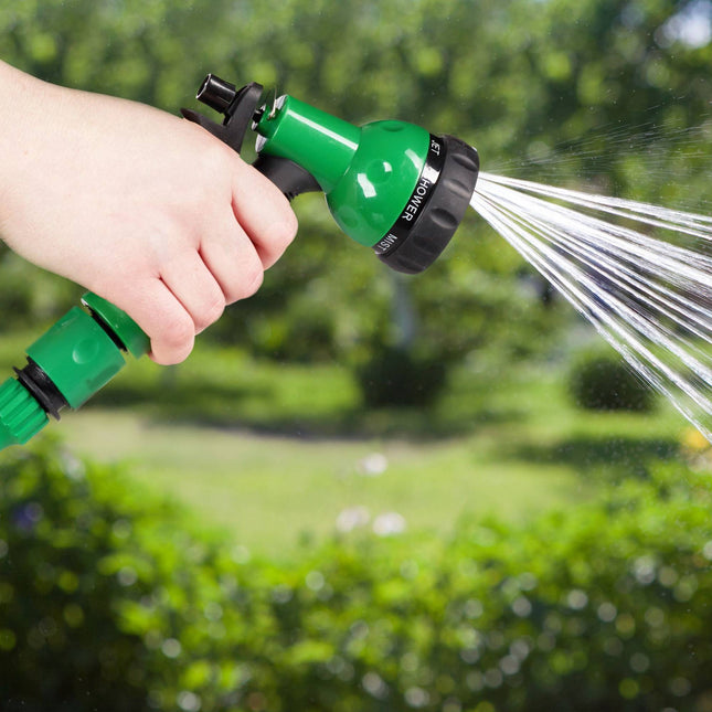 Garden hose with spray gun