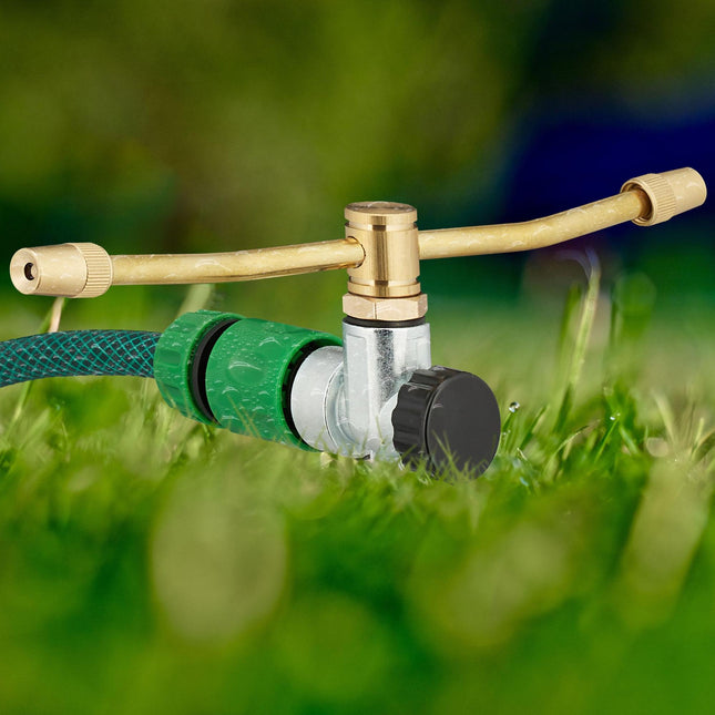 Gartensprinkler mit Bodenanker