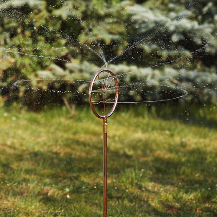 Gartensprinkler mit Spirale