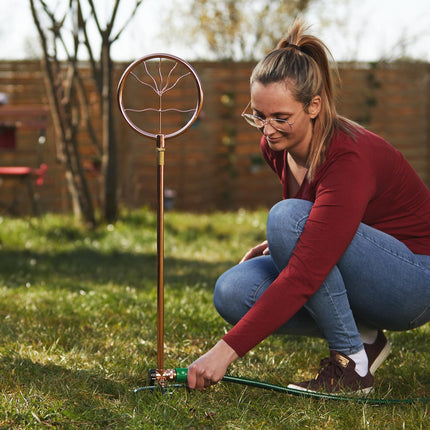 Gartensprinkler mit Spirale