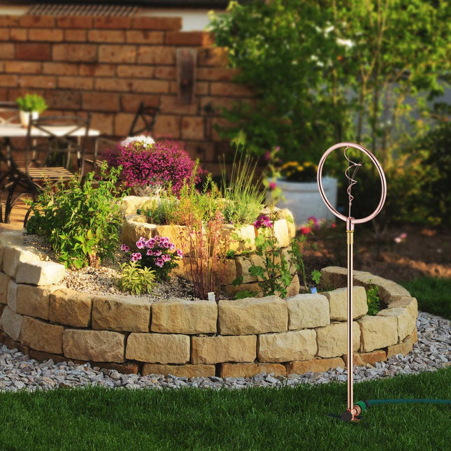 Gartensprinkler mit Spirale
