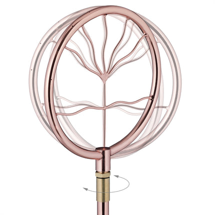 Gartensprinkler mit Spirale