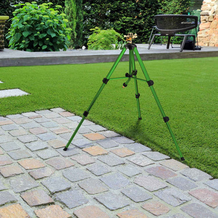 Gartensprinkler mit verstellbarem Ständer