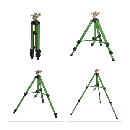 Gartensprinkler mit verstellbarem Ständer