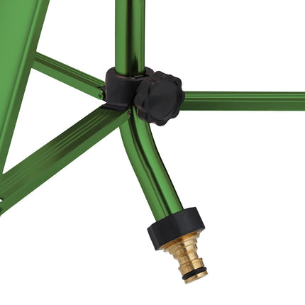 Gartensprinkler mit verstellbarem Ständer