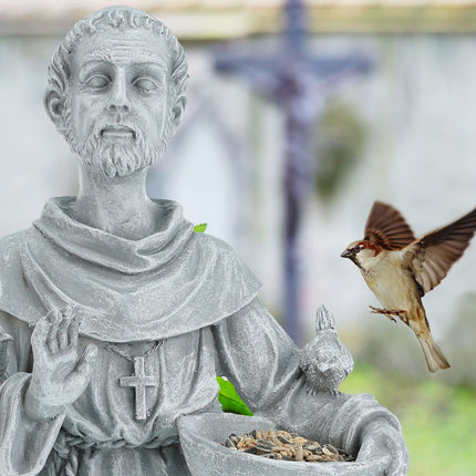 Garden statue, Saint Francis