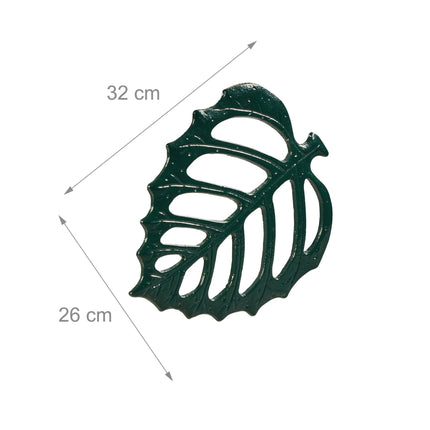 Garden steps stone leaf