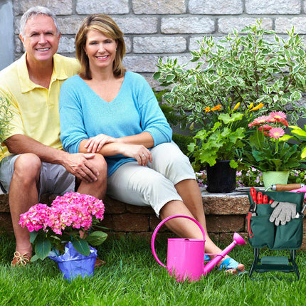Tabouret de jardin avec rangement