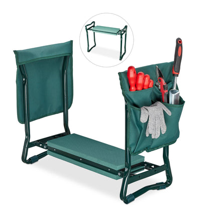 Tabouret de jardin avec rangement