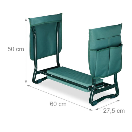 Tabouret de jardin avec rangement