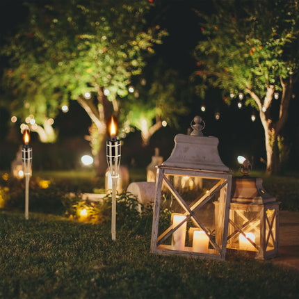 Torches de jardin 50 cm lot de 18