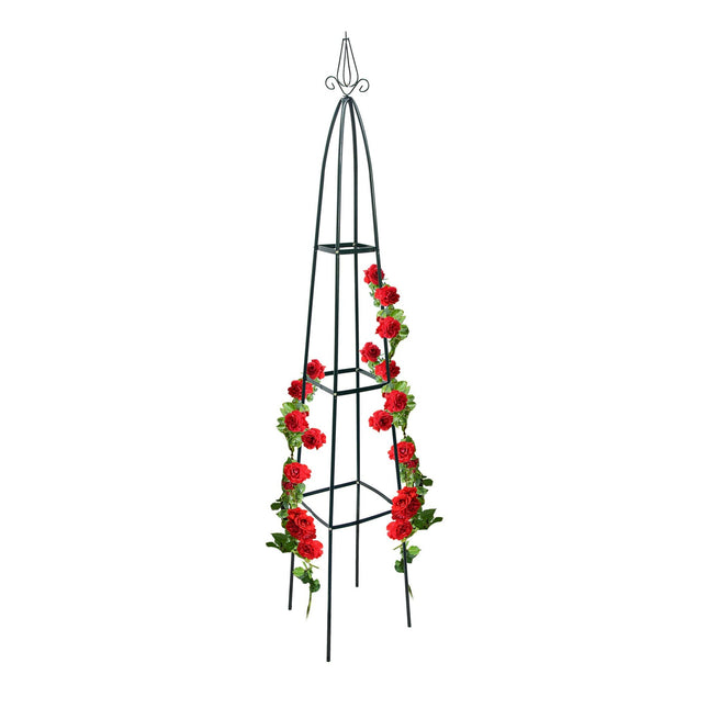 Gartenspalier Metall mit Spitze