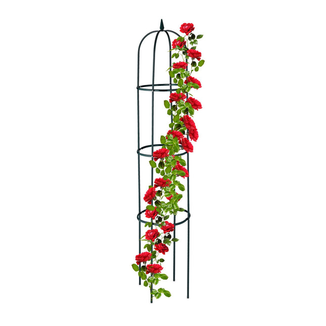 Gartenspalier Metall mit Spitze