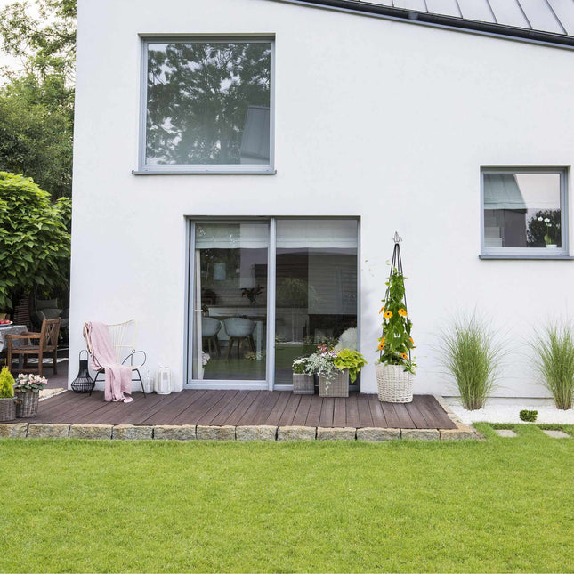 Gartenspalier Metall mit Spitze