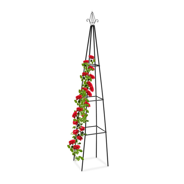 Gartenspalier Metall mit Spitze