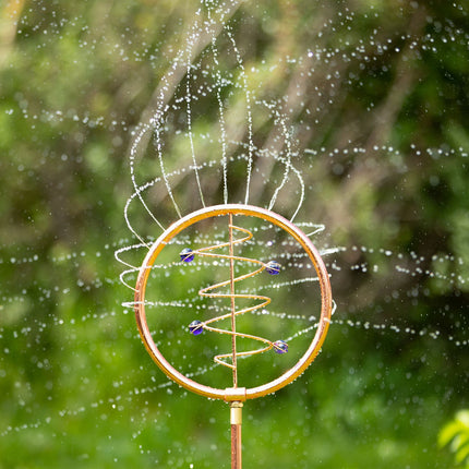 Garden with water feature