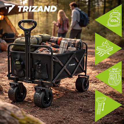 Gardlov 23084 foldable transport trolley