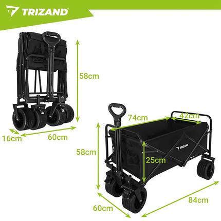 Gardlov 23084 foldable transport trolley