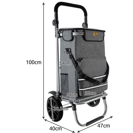 Gardlov 23187 foldable transport trolley