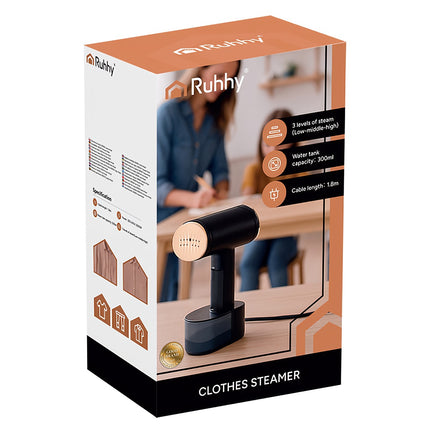 Garment Steamer 2000W, Touchscreen, 3 Steam Levels