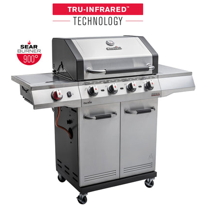 Gasgrill mit TRU-Infrared Technologie, Edelstahl