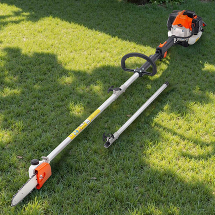 Gas Pole Saw, 25cc 2-Stroke, 8-Inch Bar, 2–2.74m