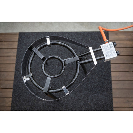 Gasringbrenner emailliert 35cm