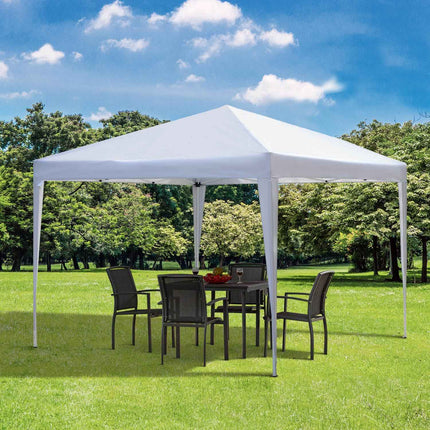 Pavillon 2,95x2,95M, UV-beständig, Stahlrahmen