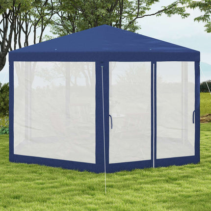 Sechseckiger Pavillon 4x3m, wasserabweisend, Moskitonetz
