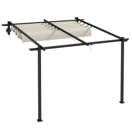Adjustable 3 x 3m Pergola Gazebo Canopy for Patio and Garden