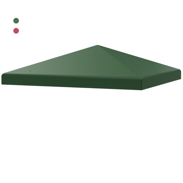 Pavillon Ersatzdach 300x300 cm, Wasserdichtes Polyester