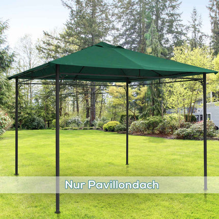 Náhradní polyesterová střecha k pavilonu, 2.98 x 2.95 M, zelená
