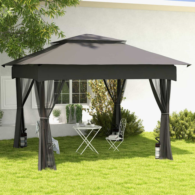 Pavillon-Sandsackgewichte – 4er-Set, Oxford-Gewebe, Grau