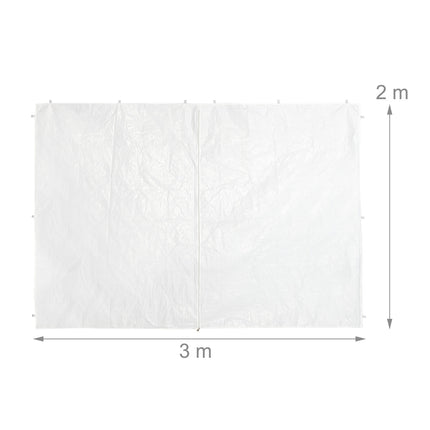 Gazebo Side Panels, 6x, 3x6m, Waterproof PE Fabric