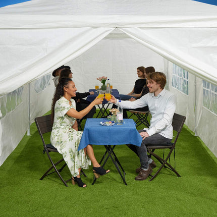 Gazebo Side Panels, 6x, 3x6m, Waterproof PE Fabric