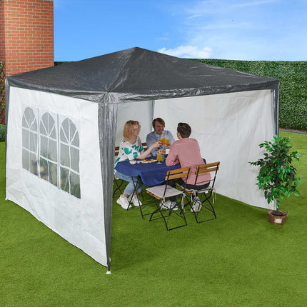 Gazebo Side Panels Set – Weatherproof, Tear-Resistant