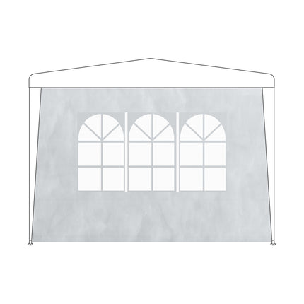 Gazebo Side Panels Set – Weatherproof, Tear-Resistant